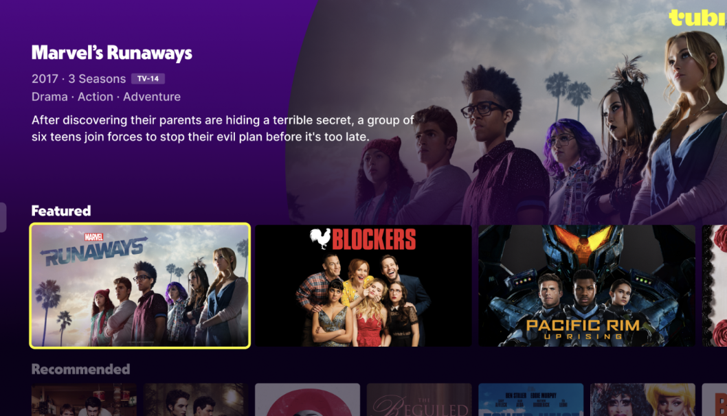 Tubi Hits 97M Monthly Active Users As FAST Race Heats Up